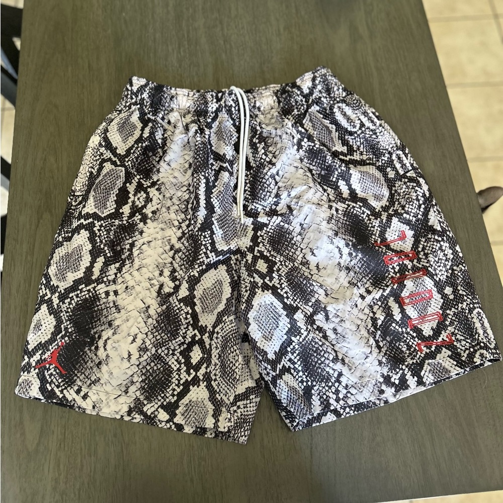 Nike Air Jordan XI Retro Snake skin shorts